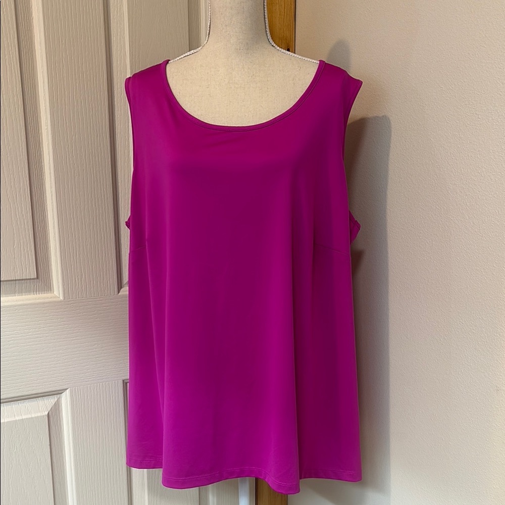 Pink Sleeveless Tank Top